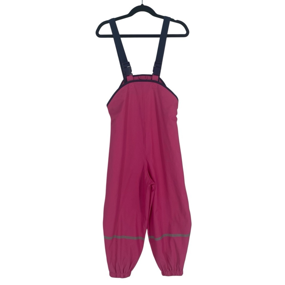 Playshoes Pink Waterproof Cotton Lined Overalls Size 116 (5-6 Years)